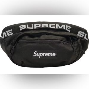 Supreme Black Belt Bag